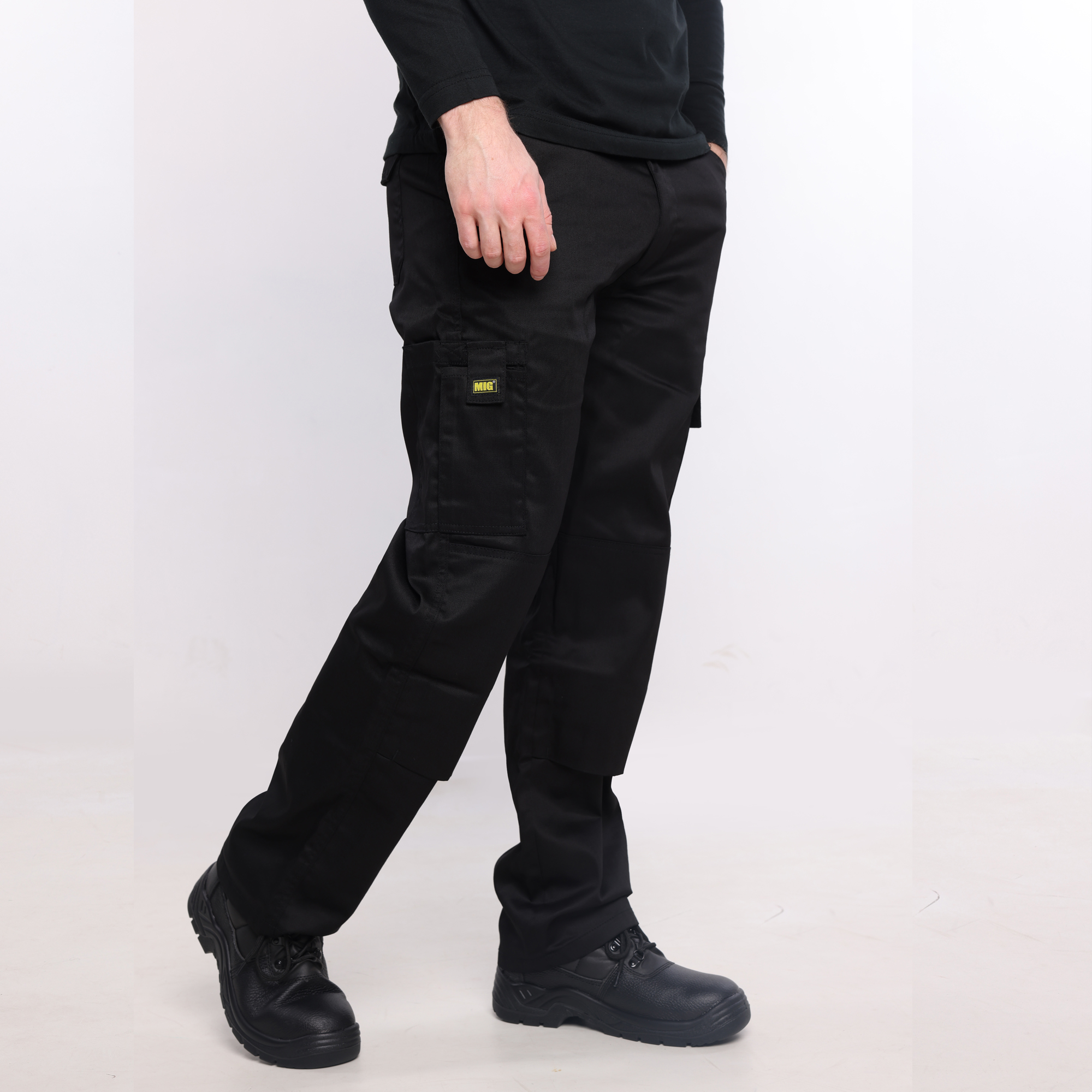 Men's Straight Leggings Work Combat Cargo Trousers Full 6 Pocket Wear Pants  Men's Cargo Work Trousers Men's Pants