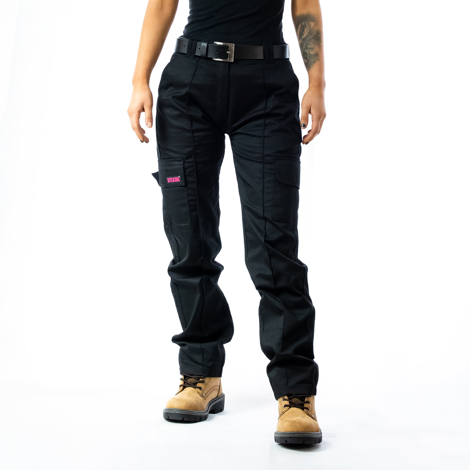 Womens Cargo Work Trousers