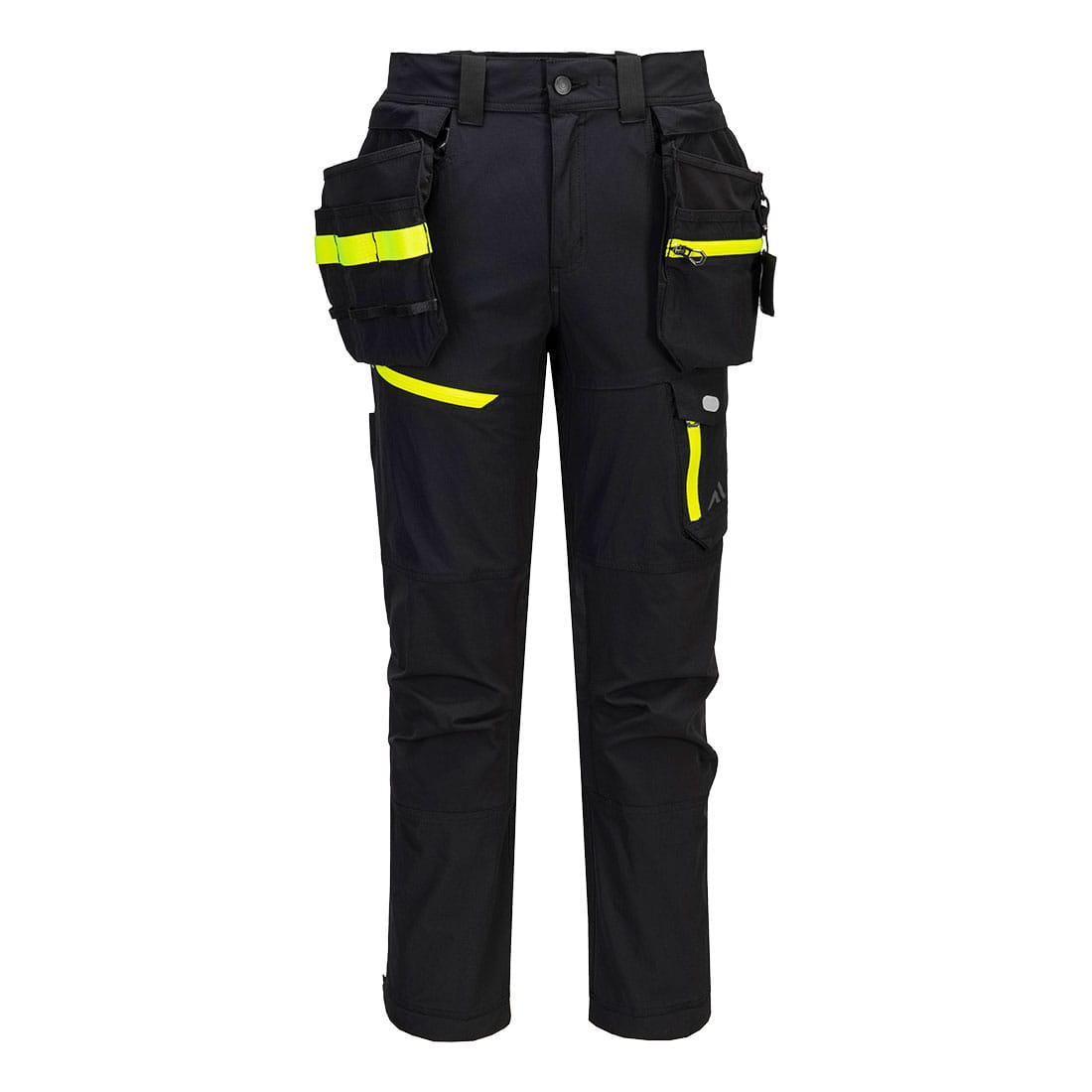 QUALITEX® Herren Arbeitshose „pro mg 245 khaki/schwarz Größe 52